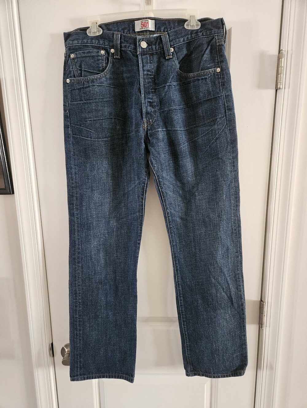 Levi's Straight-Leg Men's Jeans in Dark Indigo